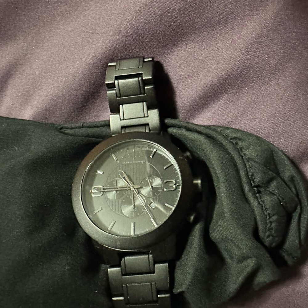 A|X ARMANI EXCHANGE
Men's Chronograph Black Stainless Steel Bracelet Watch, 44mm